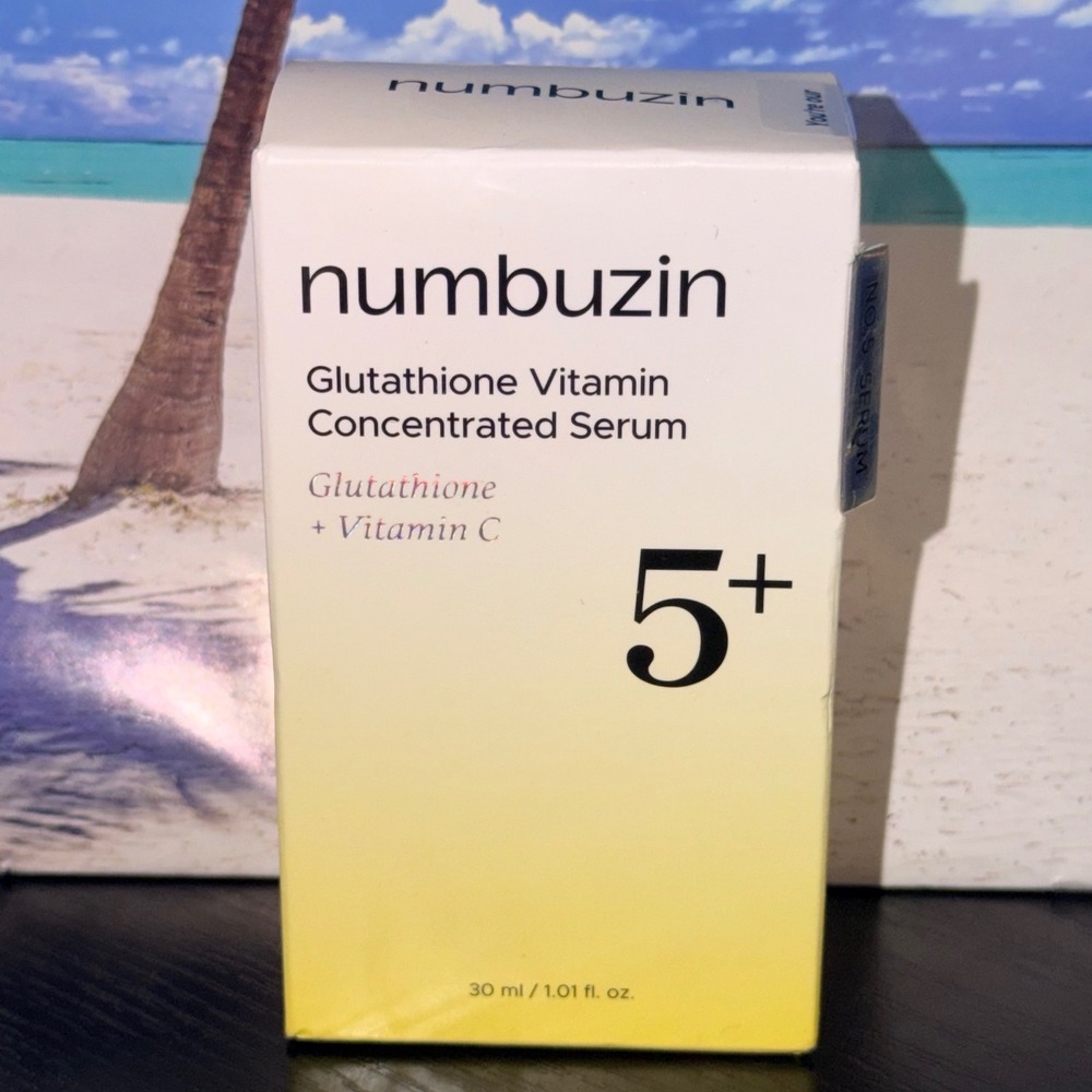 Numbuzin No.5 Glutathione Vitamin Concentrated Serum 30ml Dark Spot K-Beauty